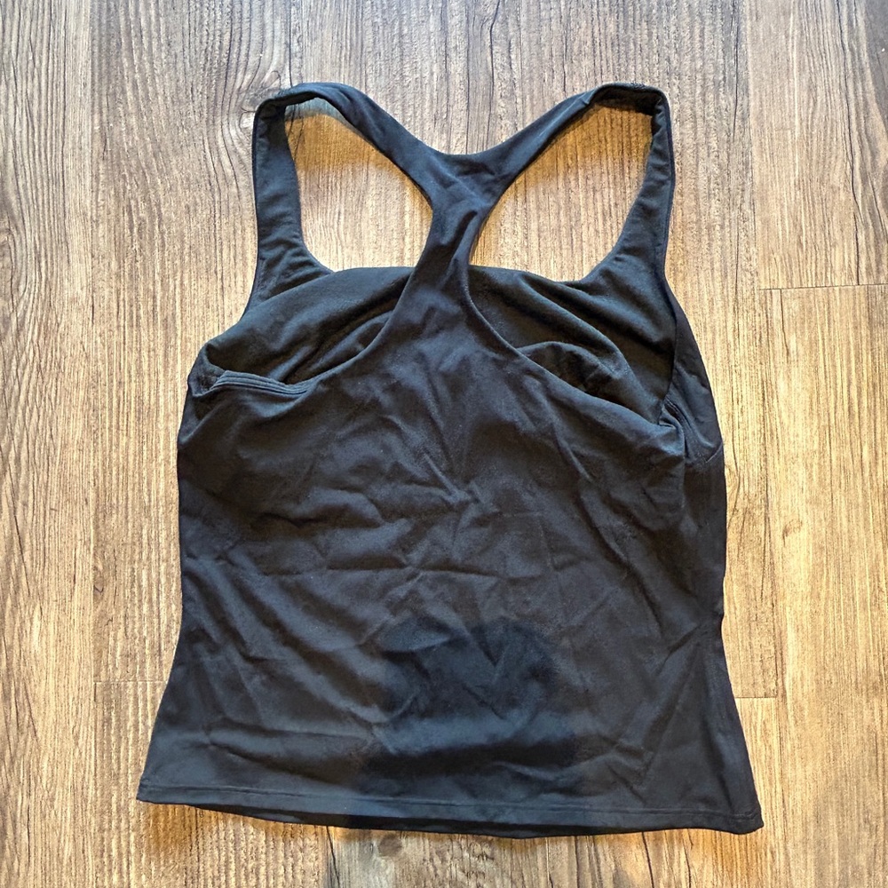 lululemon athletica Black Tennis Tank (built in bra) - Picture 3 of 3